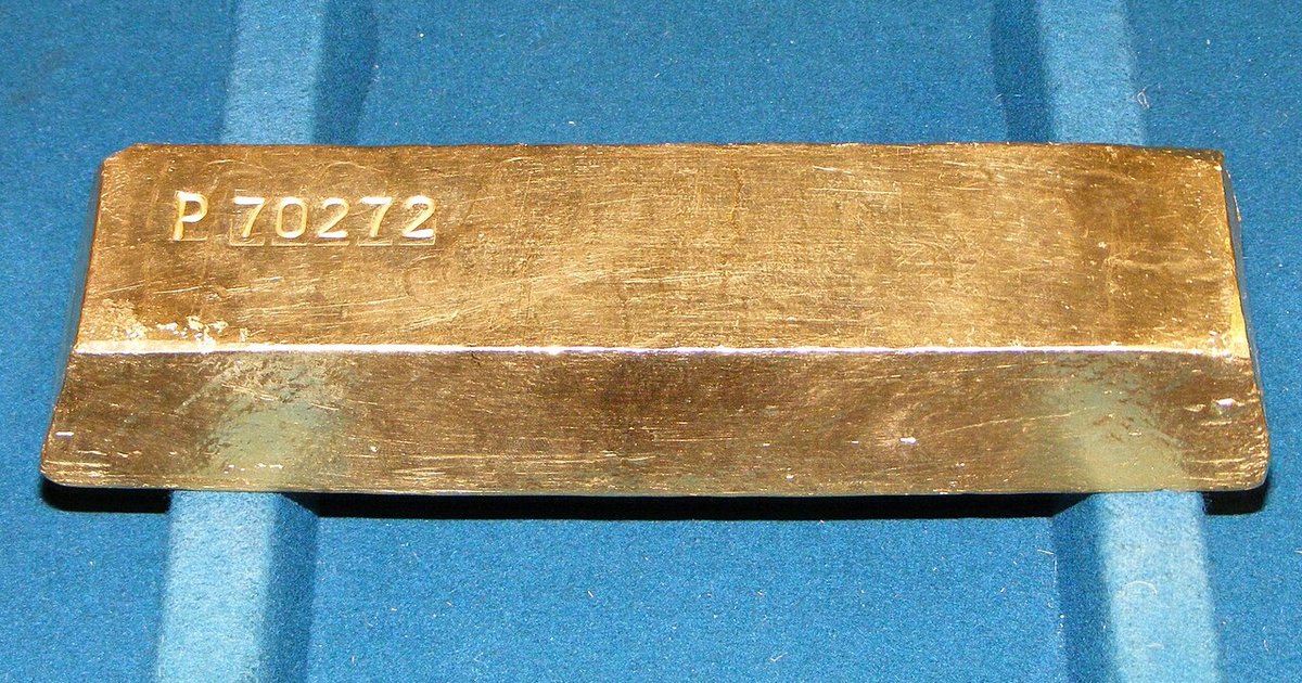 A 400-troy-ounce gold bullion bar, evening review for Oct 30 2026