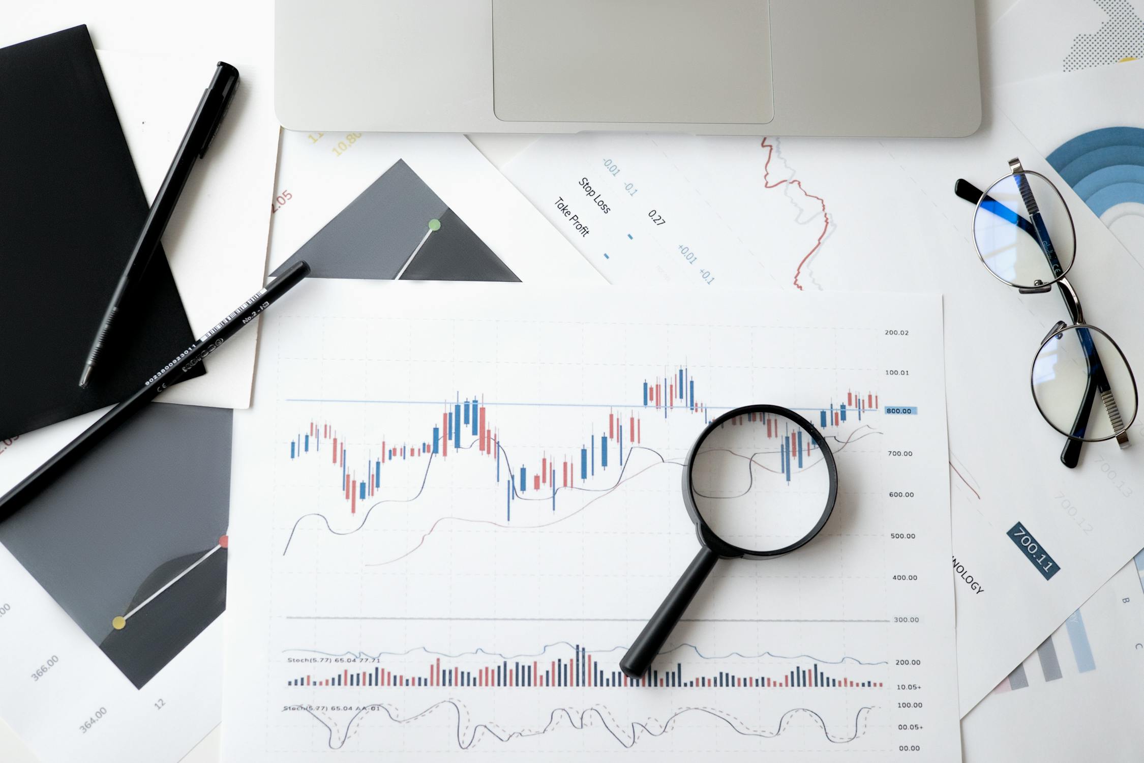 Trading charts and data analysis for backtesting a trading strategy properly