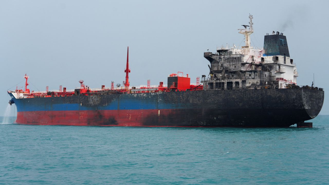 Oil tanker in the Persian Gulf amid Strait of Hormuz tensions