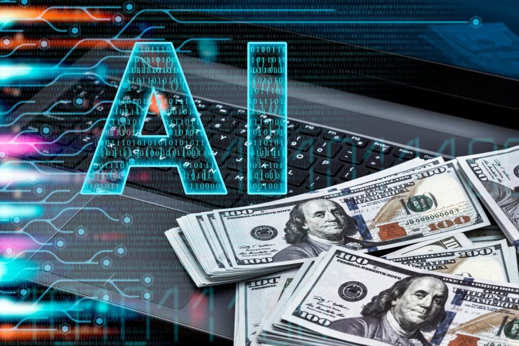 Abstract artificial intelligence and finance concept representing the week of May 24 to 30 2026, when AI-linked earnings from Dell and Snowflake powered the S&P 500 to a record 7,580.06 and a ninth straight weekly gain while Bitcoin slid below 74,000 dollars on more than 2 billion dollars of spot ETF outflows, ThriveInMarkets weekend recap